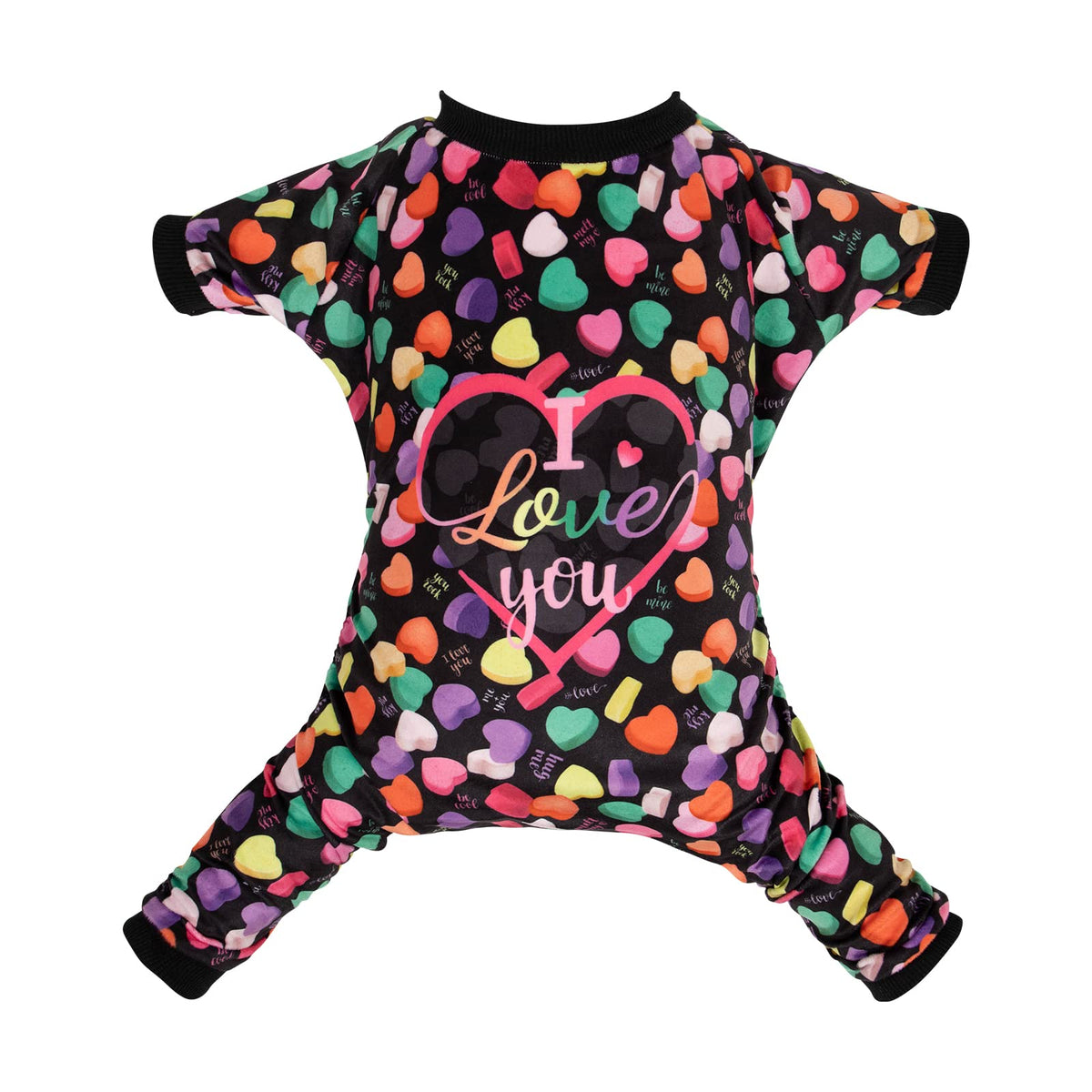 CuteBone pijamas para perro pequeño, frente, comodidad para descansar en casa.