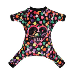 CuteBone pijamas para perro pequeño, frente, comodidad para descansar en casa.