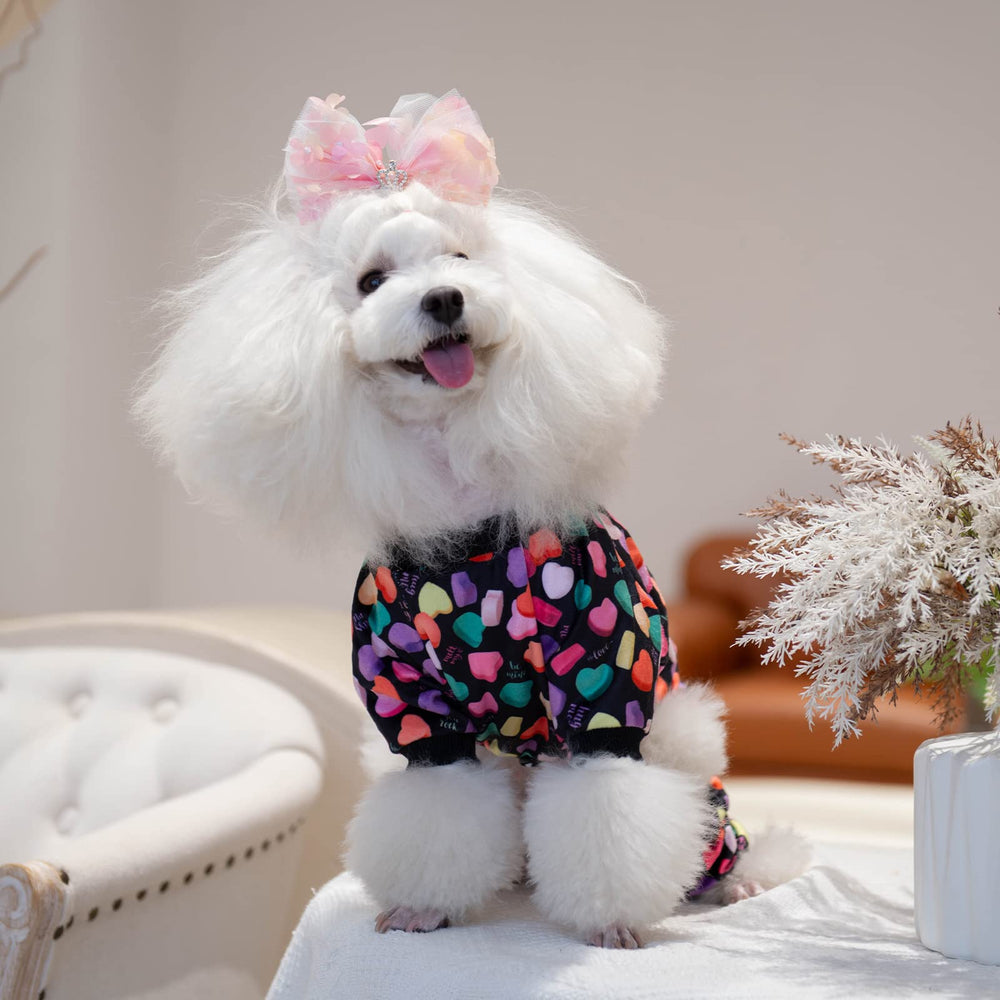 CuteBone pijamas para perro pequeño, reducción de muda, limpieza más fácil en casa.