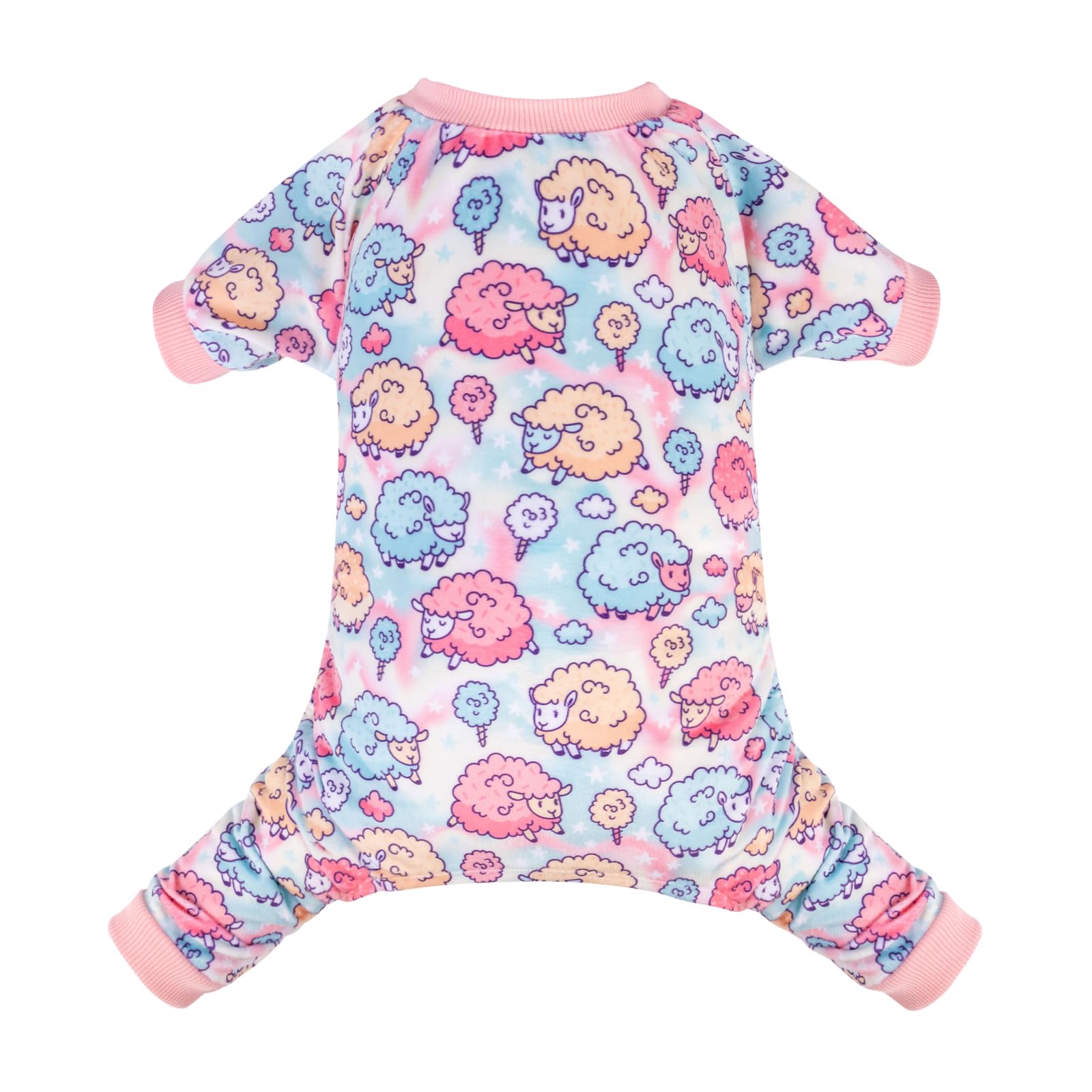 CuteBone pijamas para perro suaves y elásticos para mayor comodidad durante el juego.