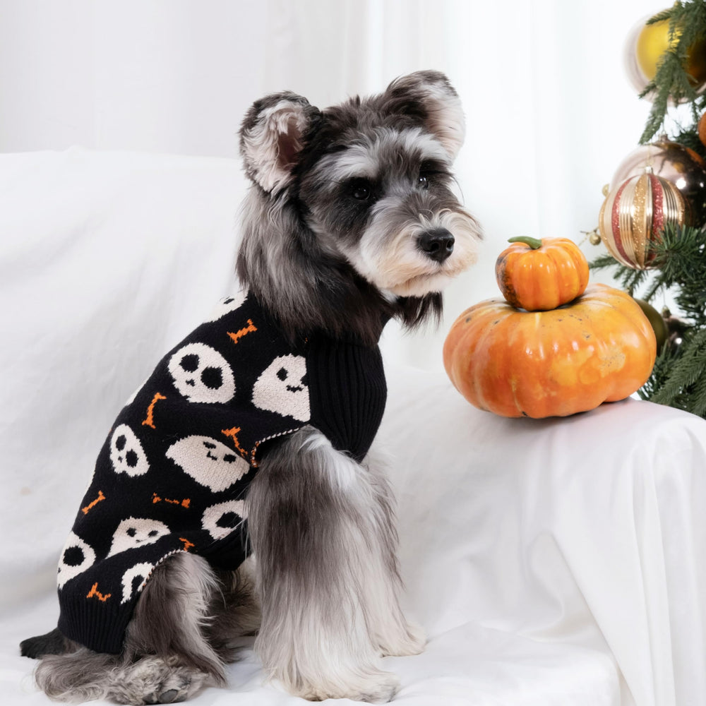 CuteBone vista trasera de la sudadera con calavera, perfecta para fiestas y salidas.