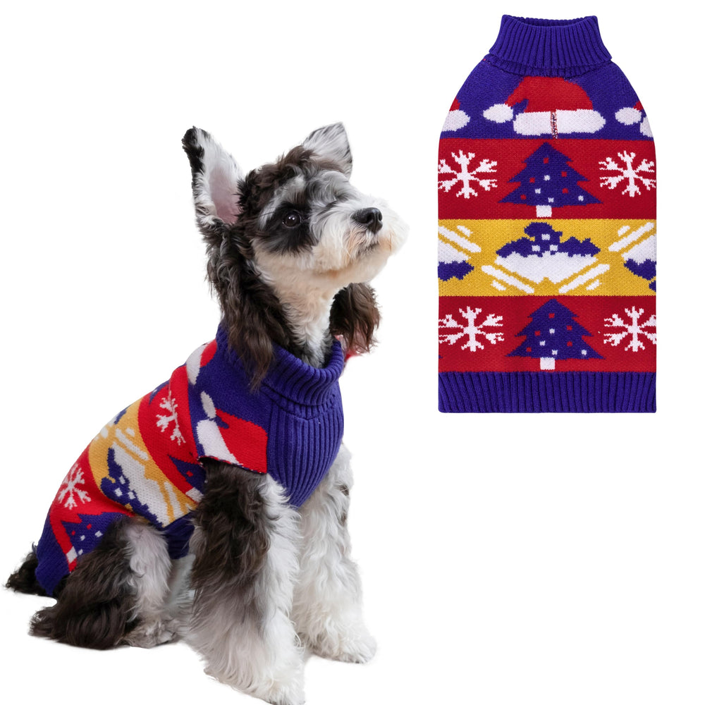 Cutebone sueter-nieve-perro-pequeno, mantiene cálido al perro pequeño en días fríos.