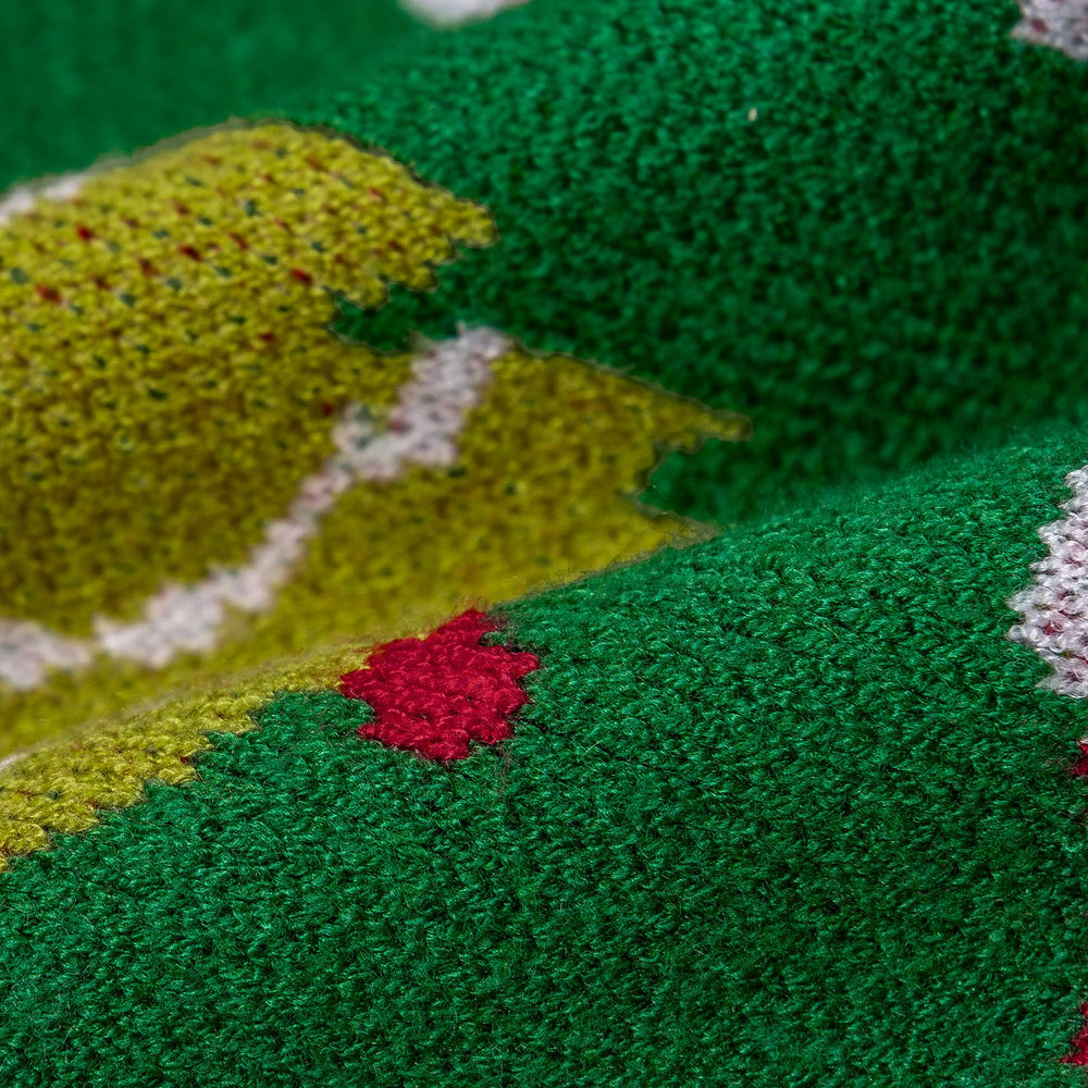 CuteBone detalle de punto verde, ideal para climas fríos.