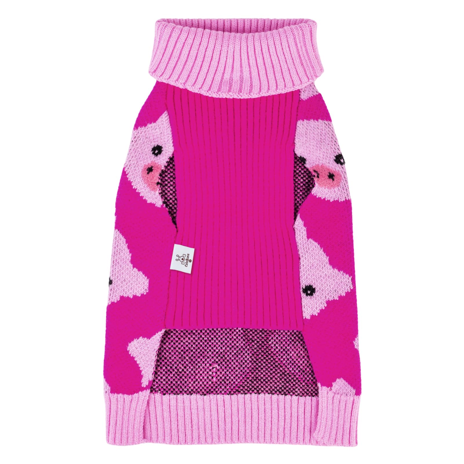 Diseños adorables de CuteBone en suéter para perros pequeños.