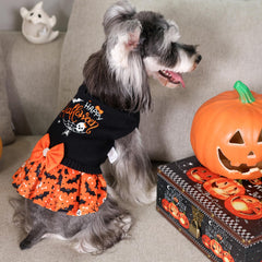 CuteBone suéter vestido mediano sin mangas, fácil de colocar para paseos diarios.