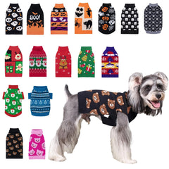 CuteBone suéter para perro pequeño, tejido acrílico suave para mayor comodidad diaria.