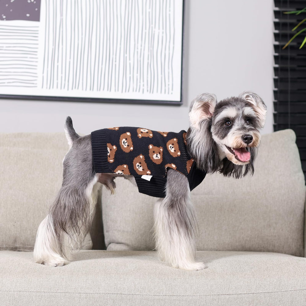 CuteBone suéter sin mangas, fácil de vestir para perros pequeños.