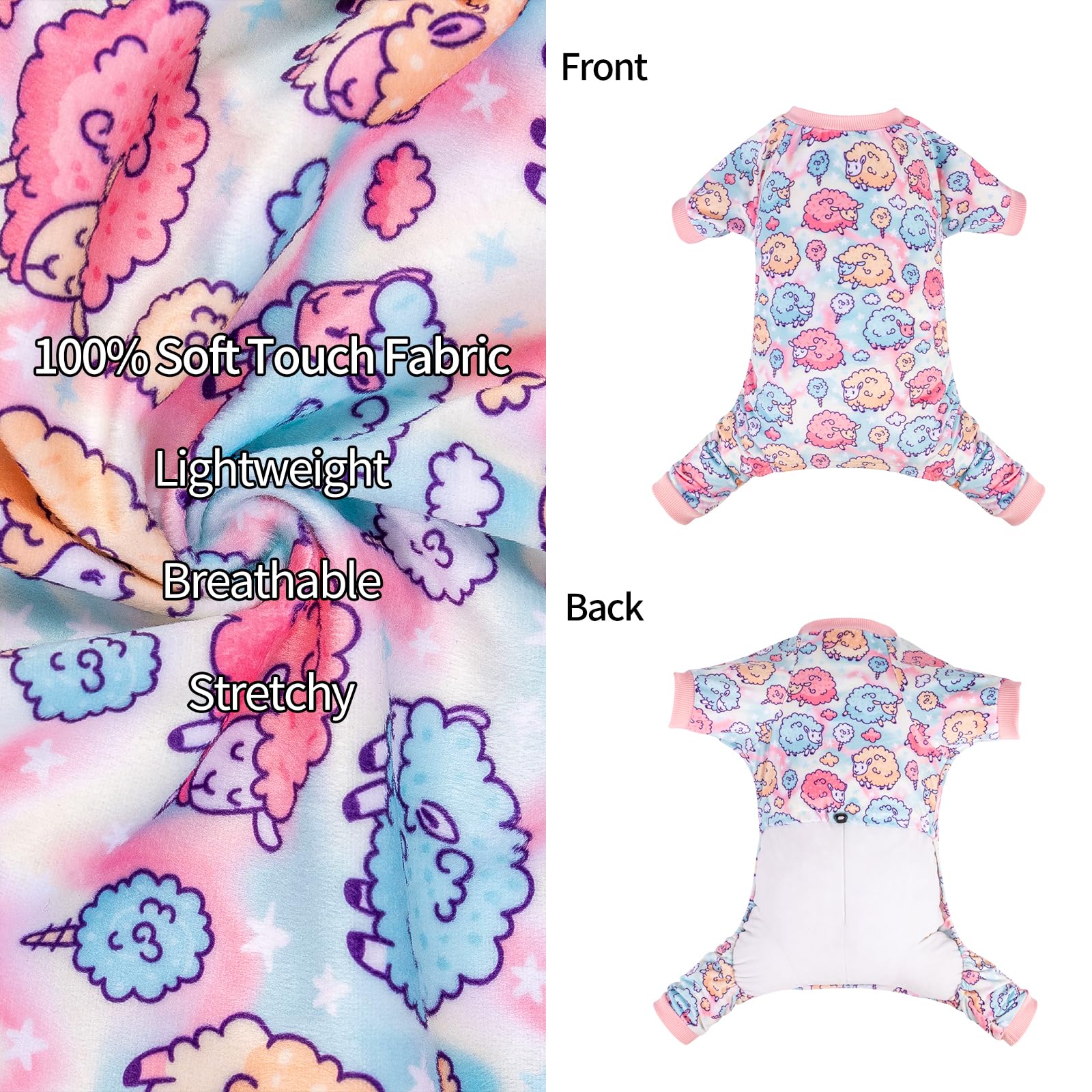 CuteBone tejido transpirable para todo el año mantiene la mascota cómoda.