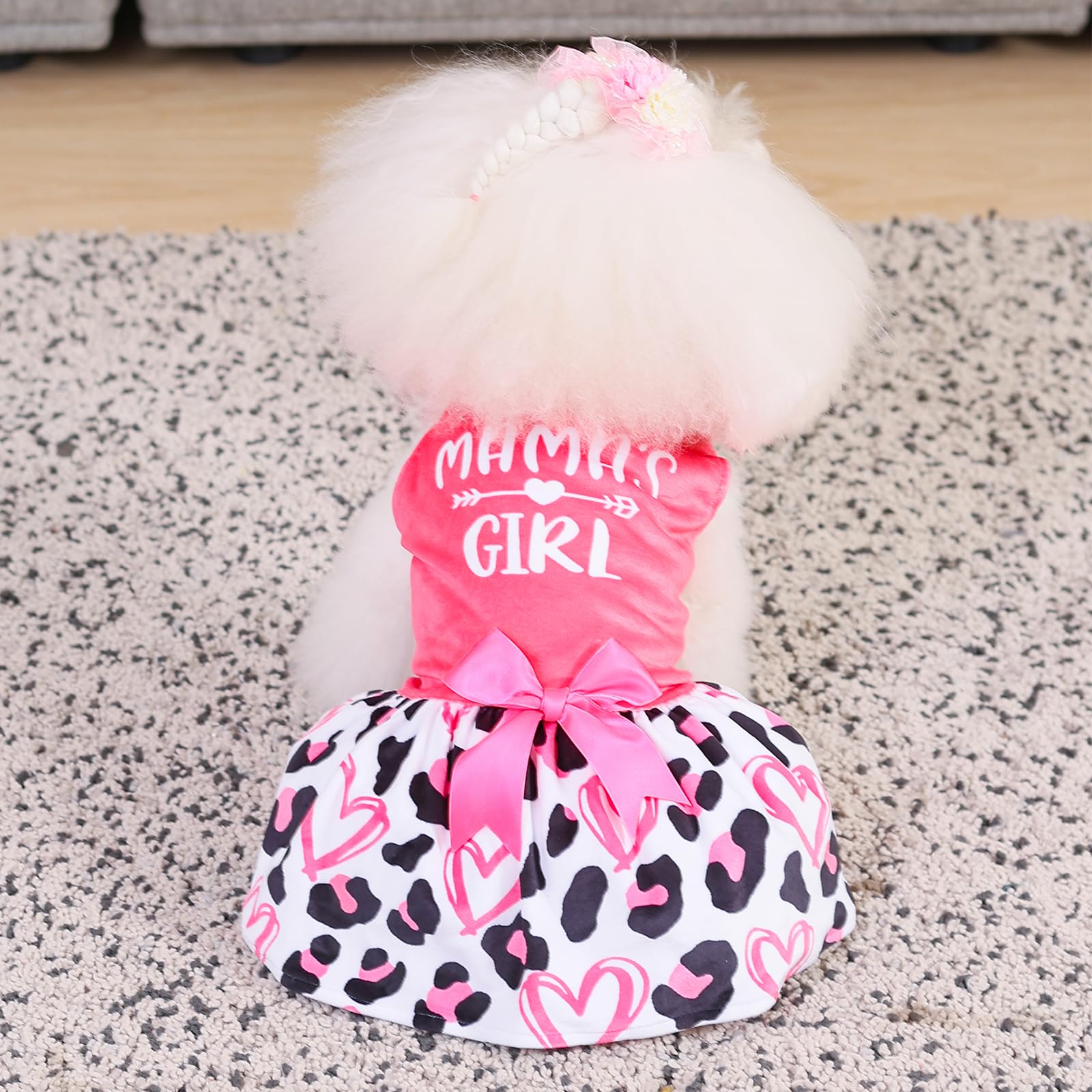 CuteBone vestido para fiestas para perros, ideal para fotos