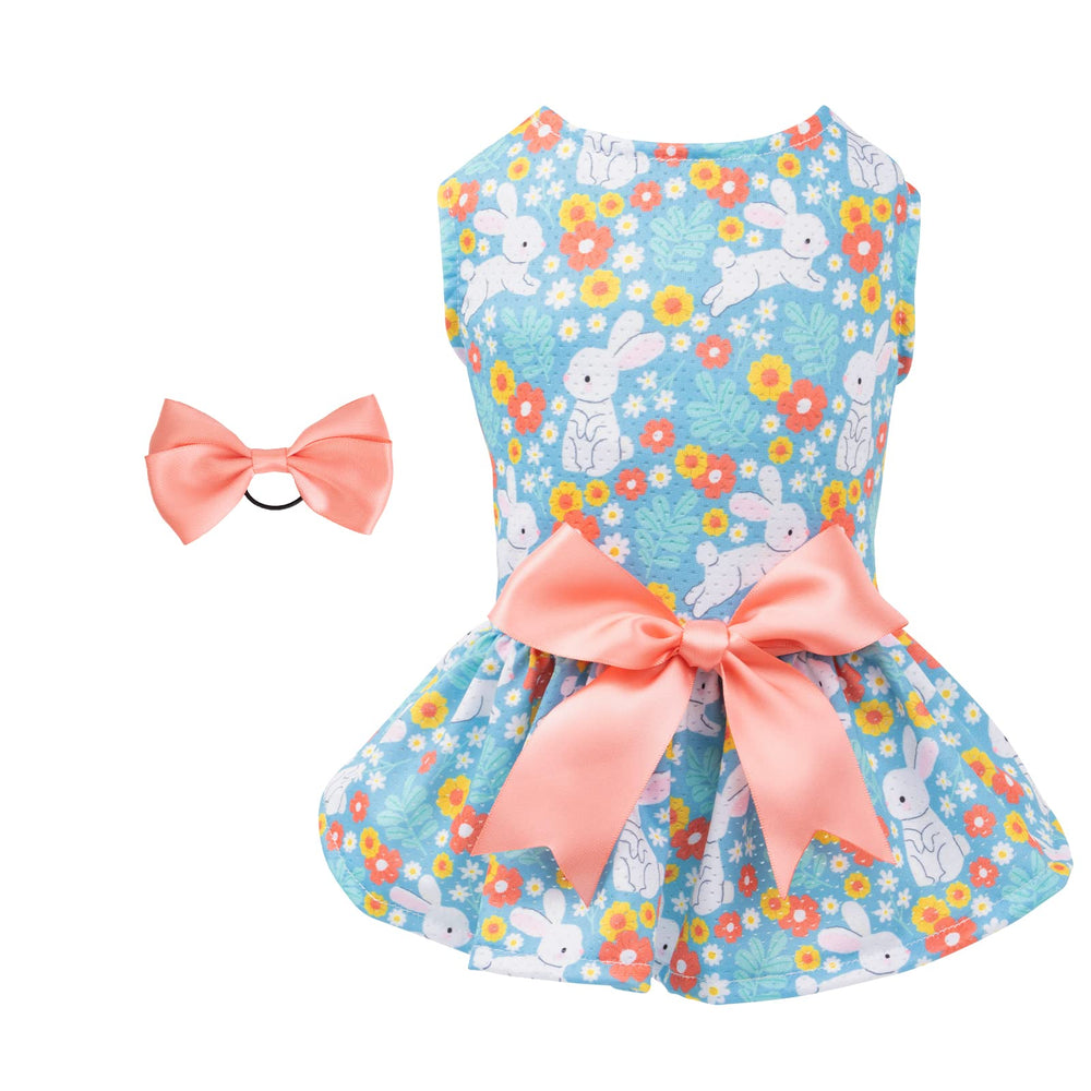 CuteBone vestido malla para perros pequeños frente, cómodo para salidas diarias
