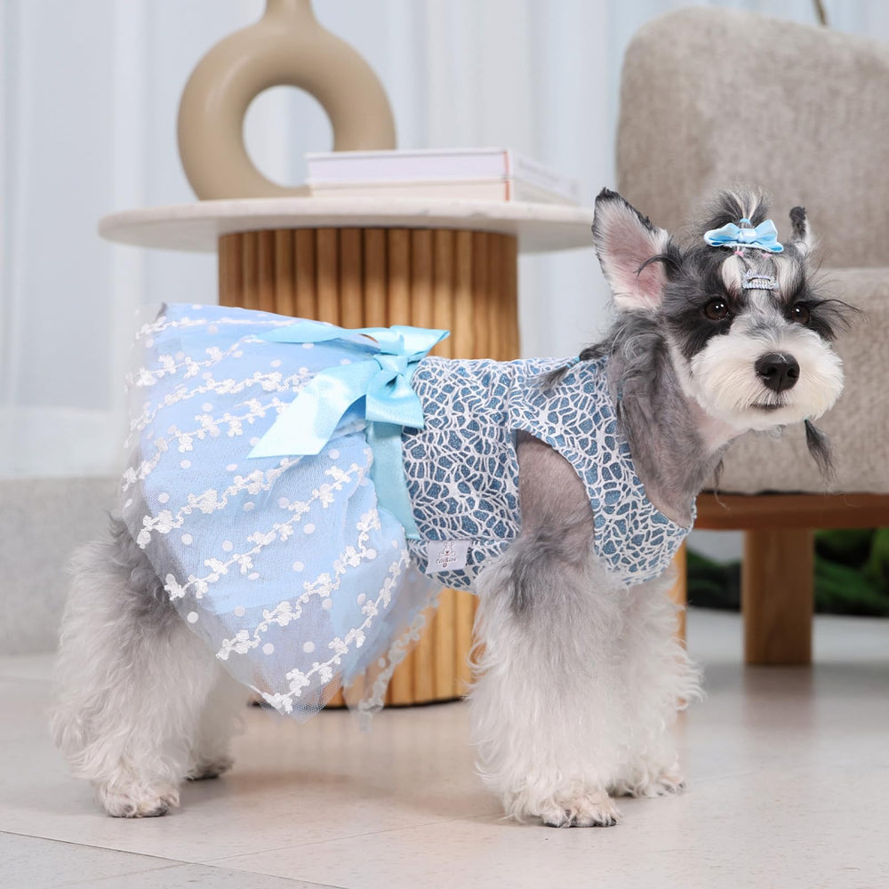 CuteBone vestido perro, ajuste fácil para ponérselo en segundos.