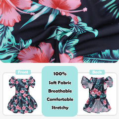 CuteBone vestido para perro cumpleaños en rosa, ideal para celebraciones.