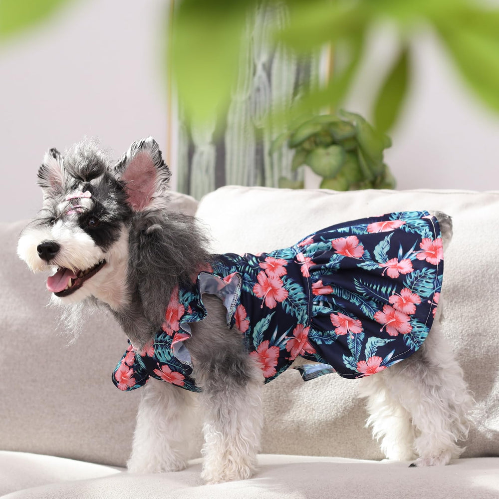 CuteBone vestido para perro fácil de poner, perfecto para rápidos arreglos.