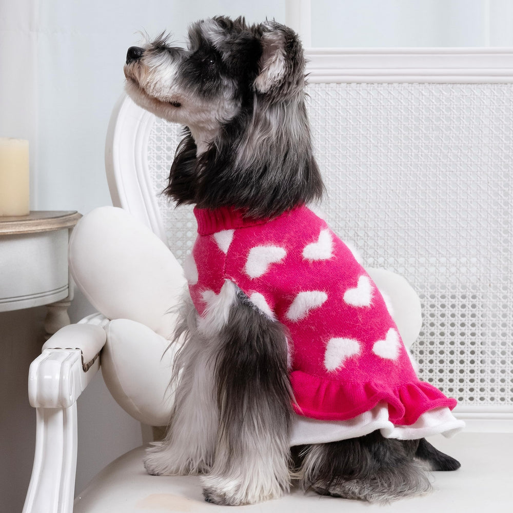 CuteBone diseño de volantes rosa añade encanto para paseos diarios.