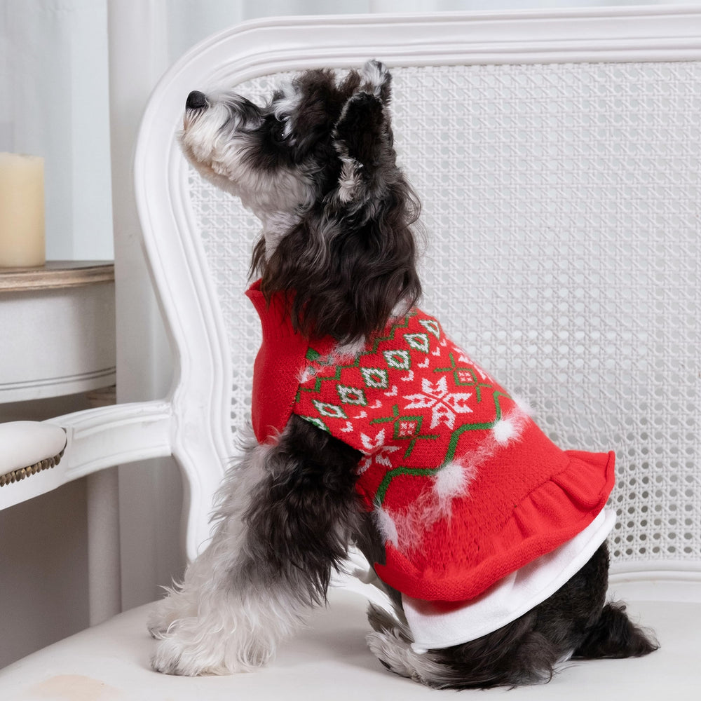 CuteBone suéter para perro grande, cuello alto y ajuste cómodo