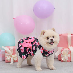 CuteBone vestido de terciopelo para perro pequeño, colores variados para combinar con cualquier ocasión.