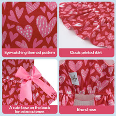 CuteBone vestido de terciopelo para perro pequeño, diseño fácil de ponerse en segundos para salidas rápidas.