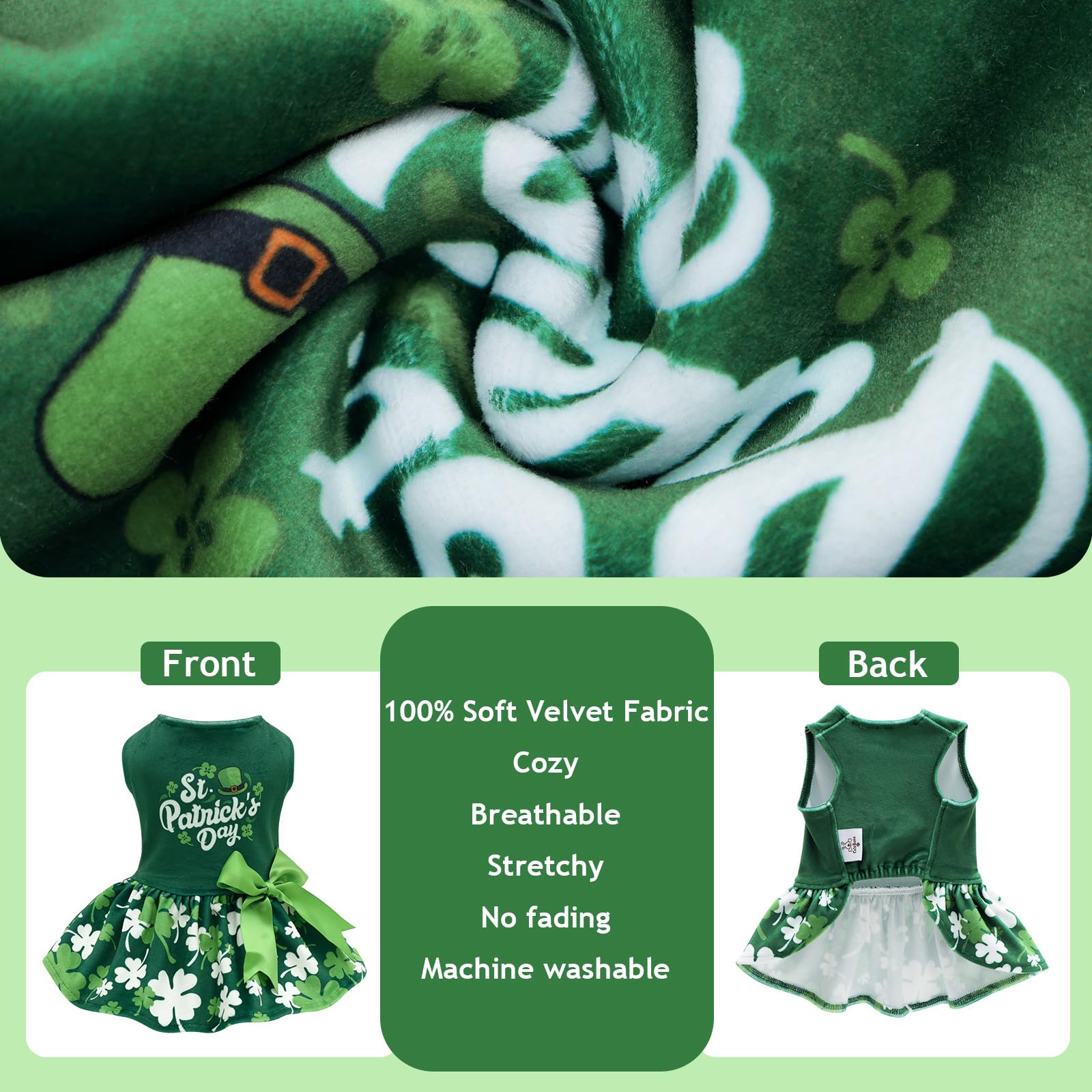 Vestido de terciopelo CuteBone en varios colores para estilo diario.