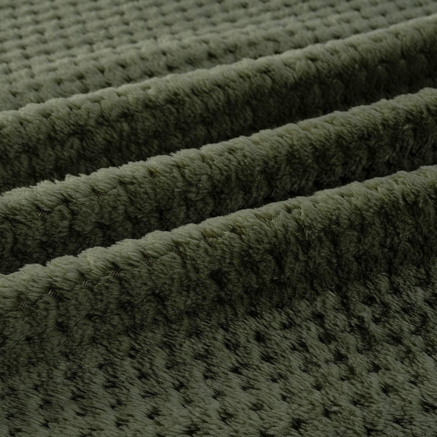 CUTEMATE manta peluche, textura suave en primer plano