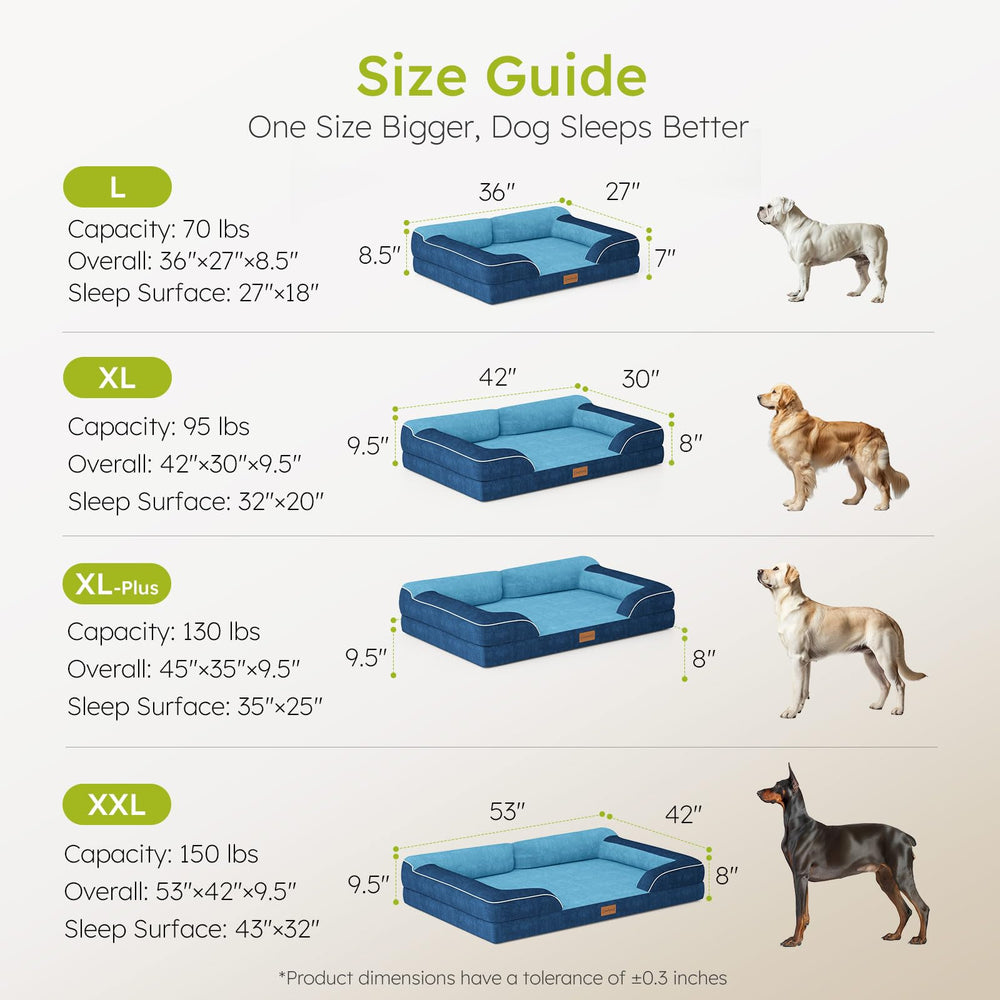 Cama CWAWZ para perros: funda lavable a máquina para limpieza fácil
