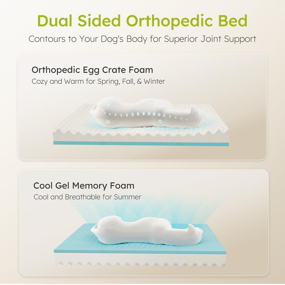CWAWZ cama grande impermeable con funda lavable para una limpieza sencilla