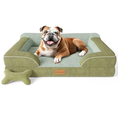 CWAWZ cama para perro grande ortopédica con espuma de apoyo para articulaciones