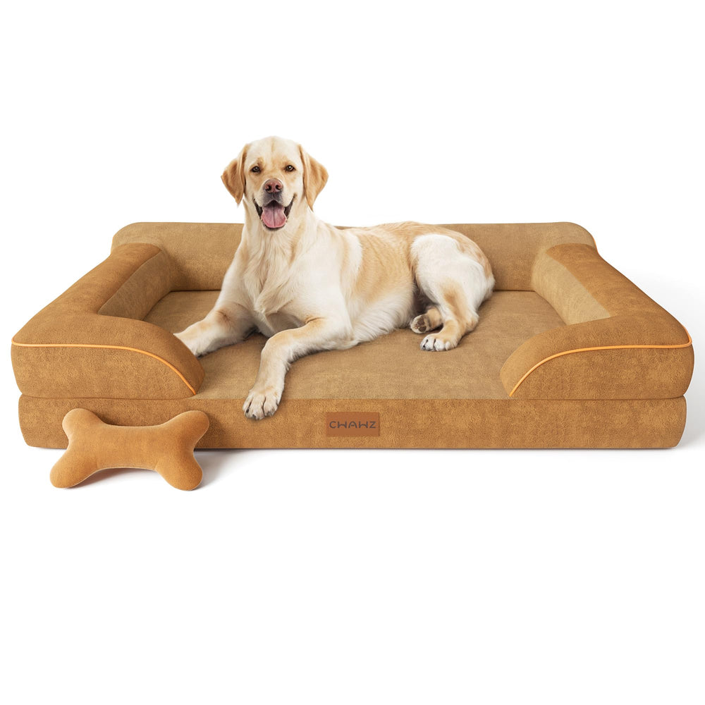 CWAWZ cama grande para perros XXL 45 pulgadas, espacio amplio para descanso tranquilo.