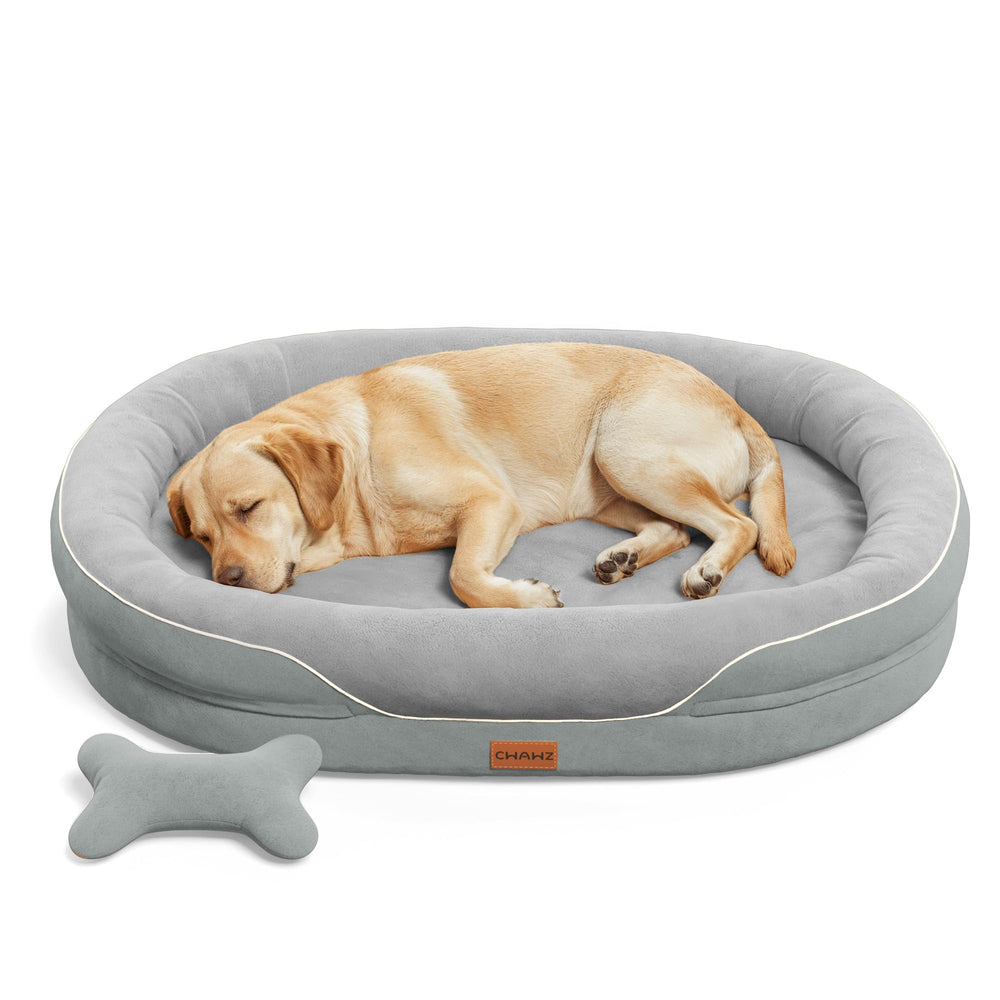 CWAWZ cama-ortopedica-perro-espuma-memoria ofrece soporte suave para articulaciones.
