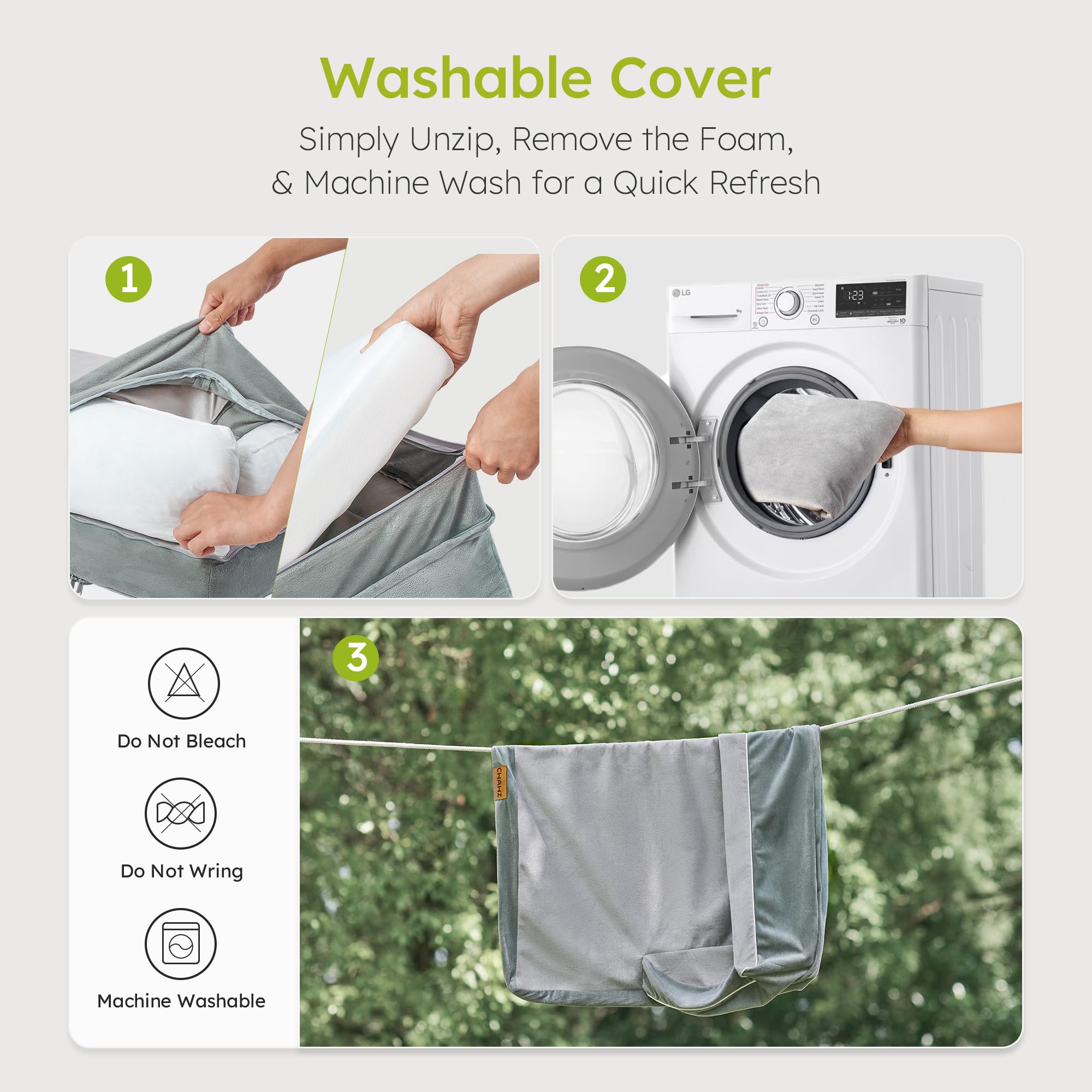 CWAWZ cama-perro-xl base-antideslizante: estabilidad en suelos resbaladizos.