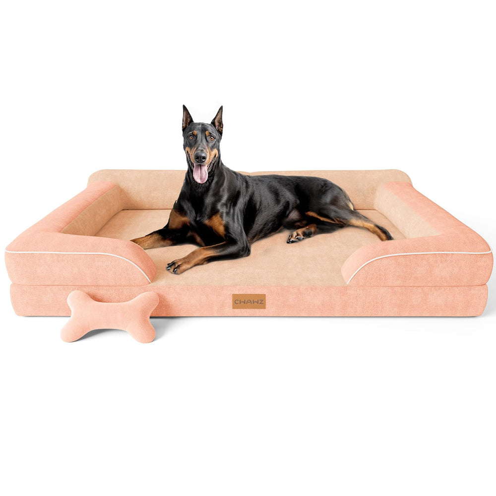 CWAWZ cama XXL ortopédica con gel refrescante para perros grandes