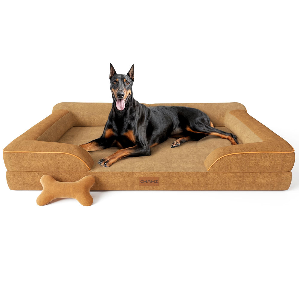 CWAWZ cama XXL para perros grandes, descanso cómodo y estable.
