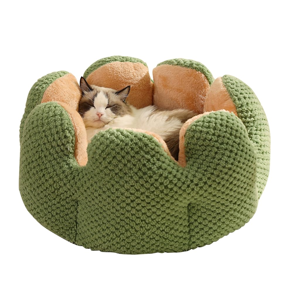 CWV Cama Gato Cactus 23pulgadas, descanso cómodo para tu felino.