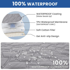 CYCMACO base antideslizante con huellas evita deslizamientos.