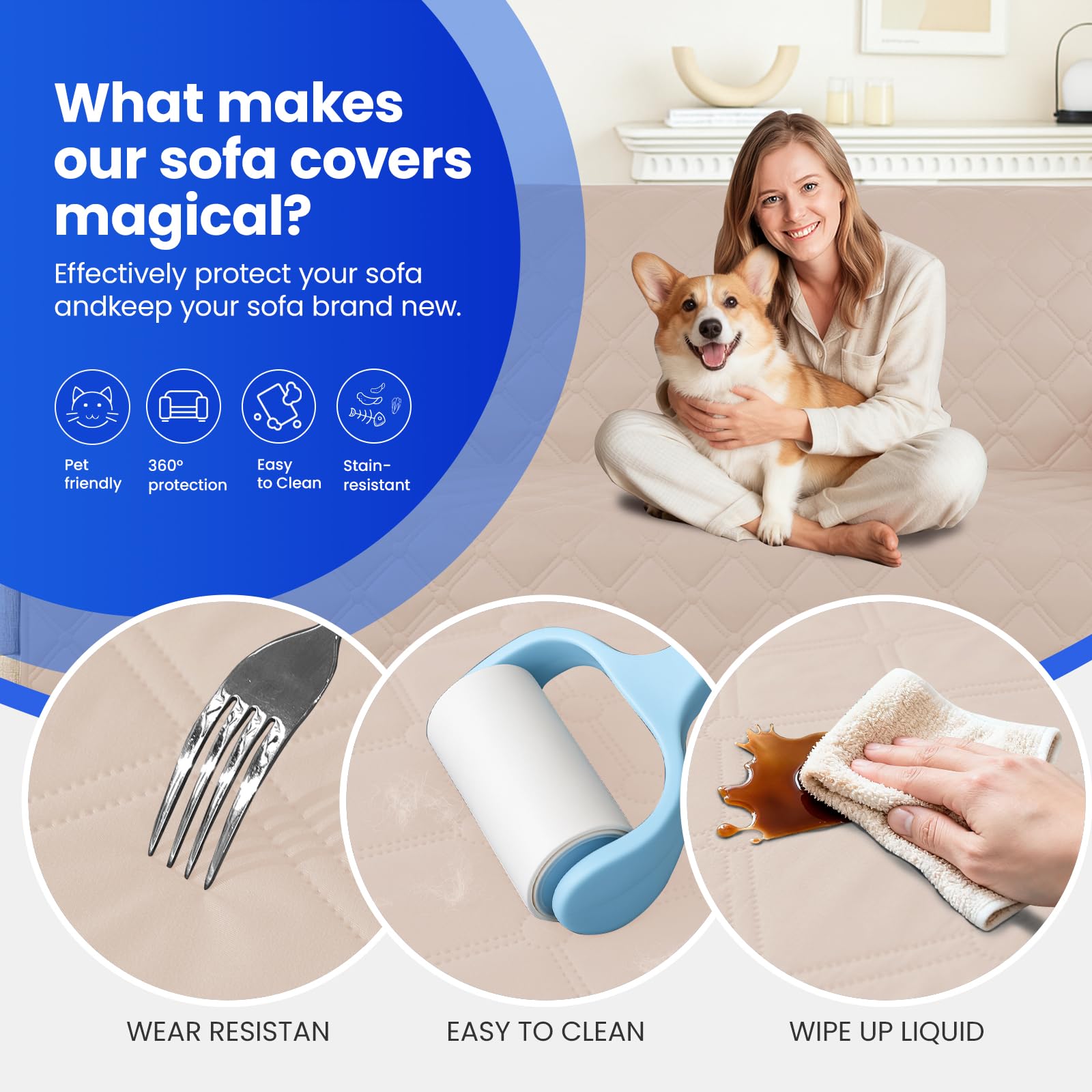 CYCMACO cobertor protección duradera para muebles resistente