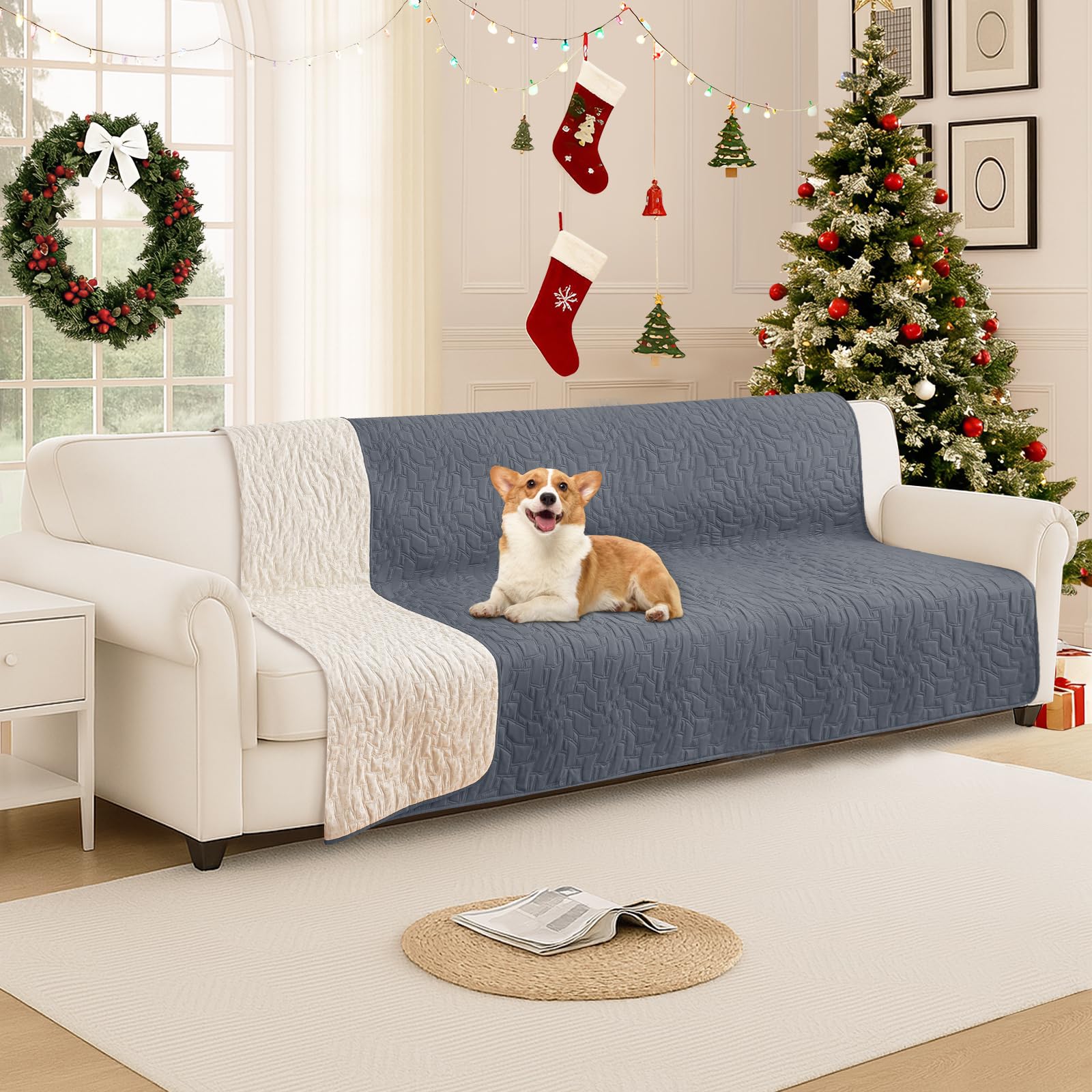 CYCMACO cubrecama impermeable protege muebles ante manchas diarias