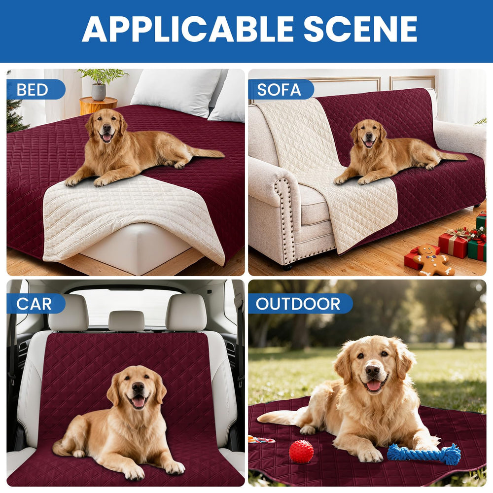 CYCMACO funda asiento coche impermeable ideal para viajes con mascotas.
