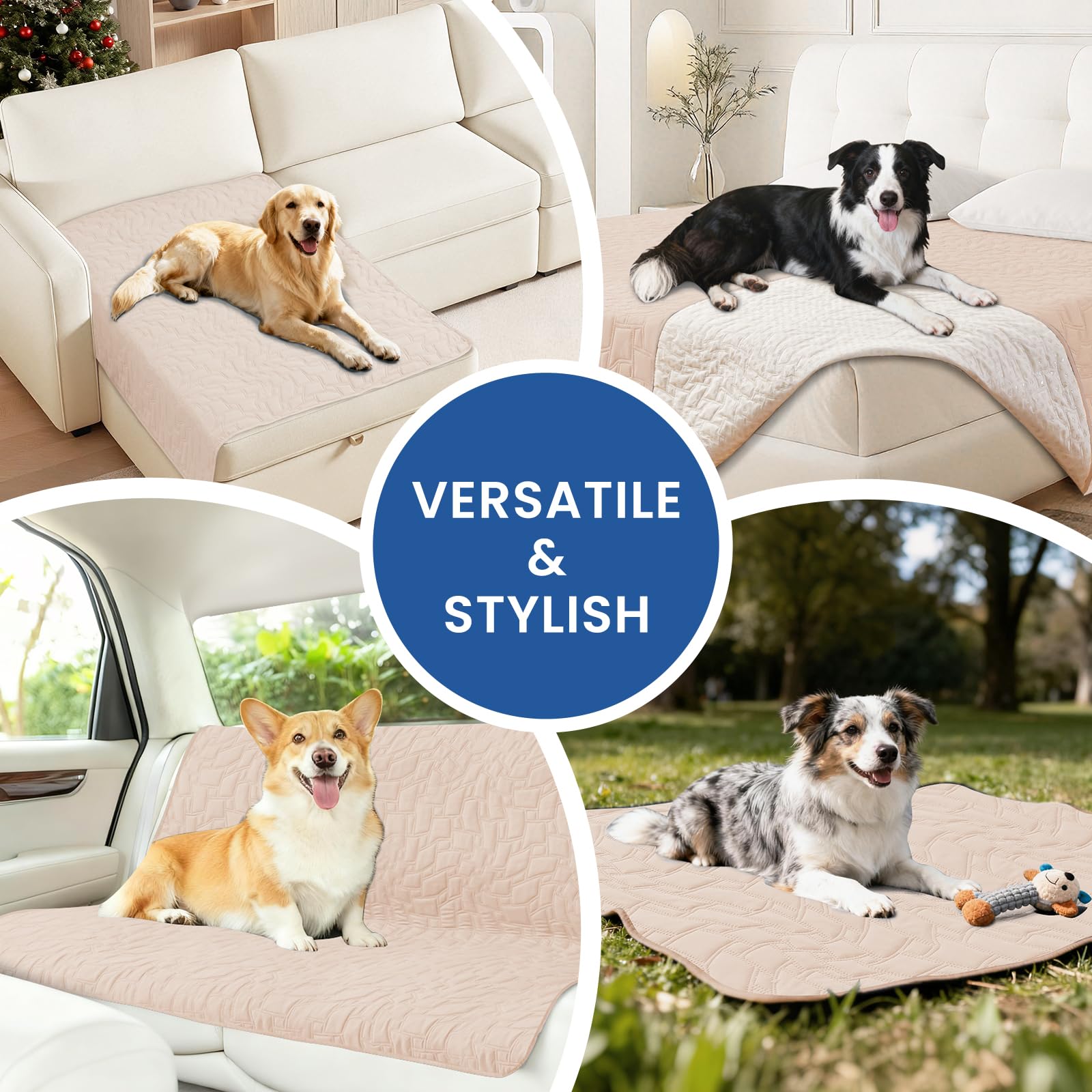 CYCMACO manta impermeable para perros asiento de coche ideal para viajes