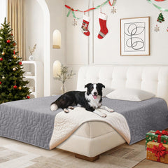 CYCMACO manta para perros impermeable colocada sobre el sofá protege el mueble