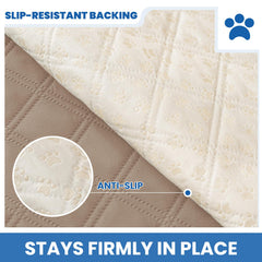 Protección completa de muebles gracias a material impermeable y acolchado.