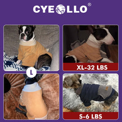 Lavable a máquina, sudadera Cyeollo para perro resiste pelusa y desgaste