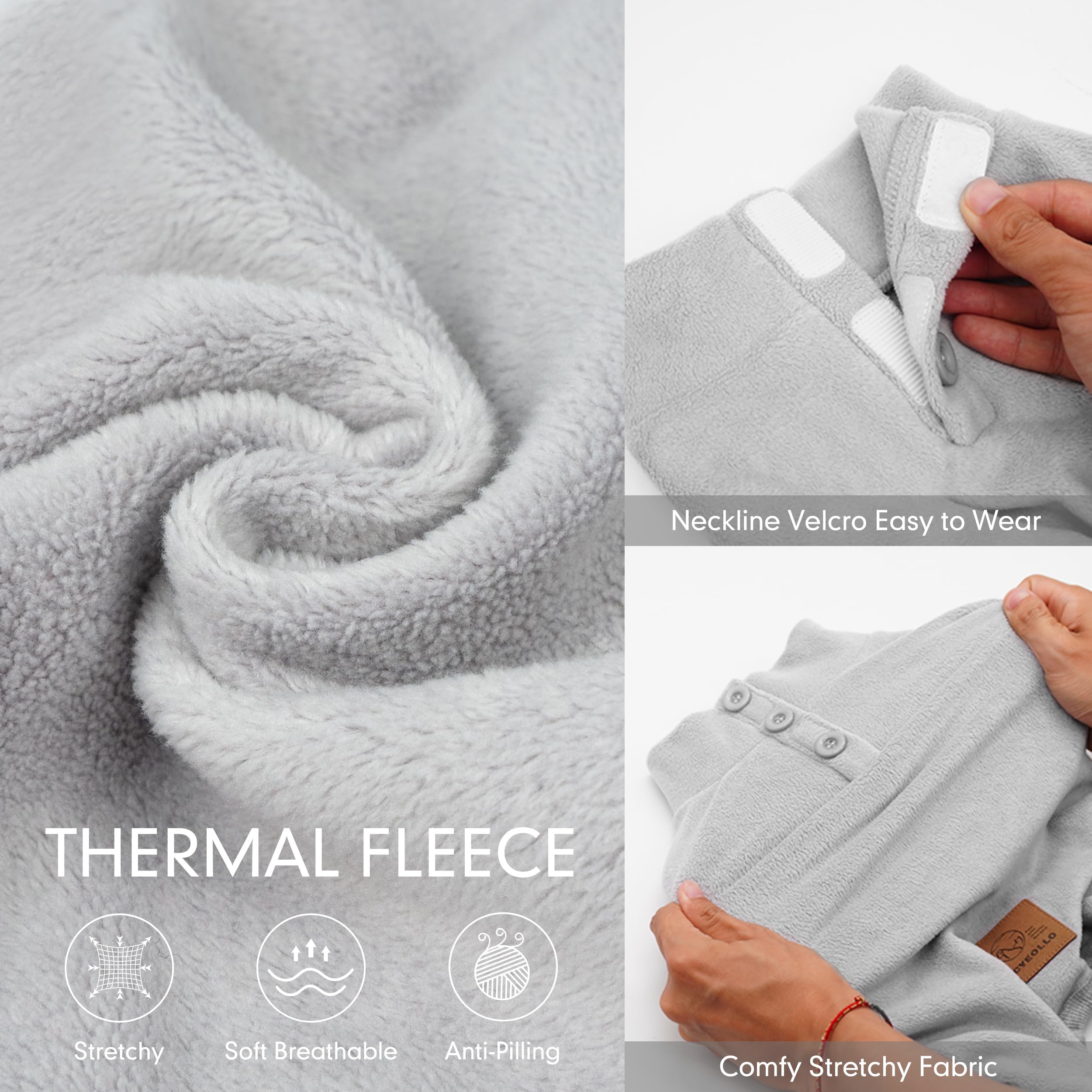 Pijama cyeollo para perro, uso diario interior, cómodo para dormir.