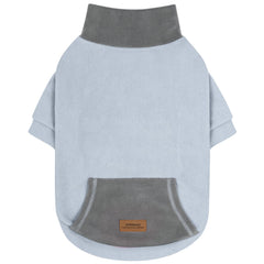 Sudadera cyeollo con cuello alto y manga para perro, abraza con calor durante paseos fríos