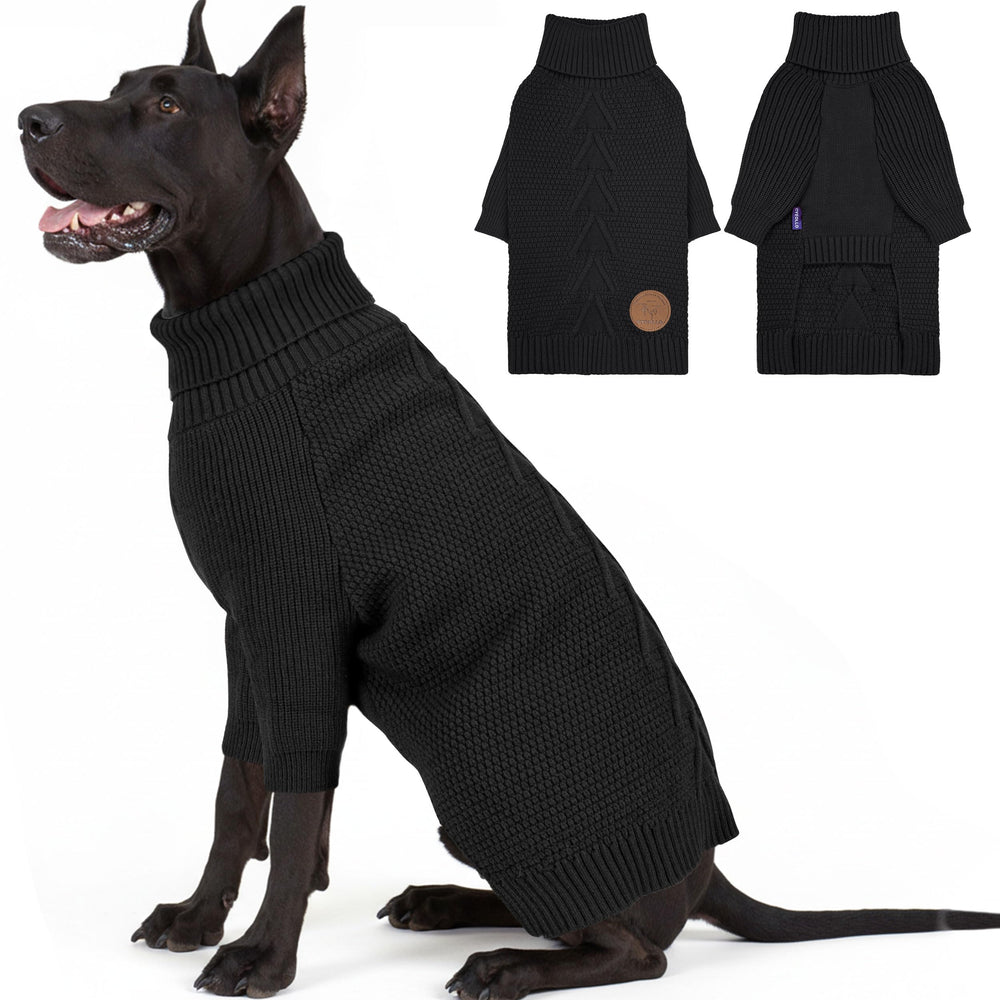 Sudadera grande de cyeollo para perros 4xl, ideal para paseos fríos.