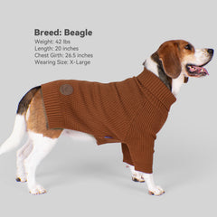 Sudadera cyeollo para perro grande tejido punto cálido abraza el cuerpo
