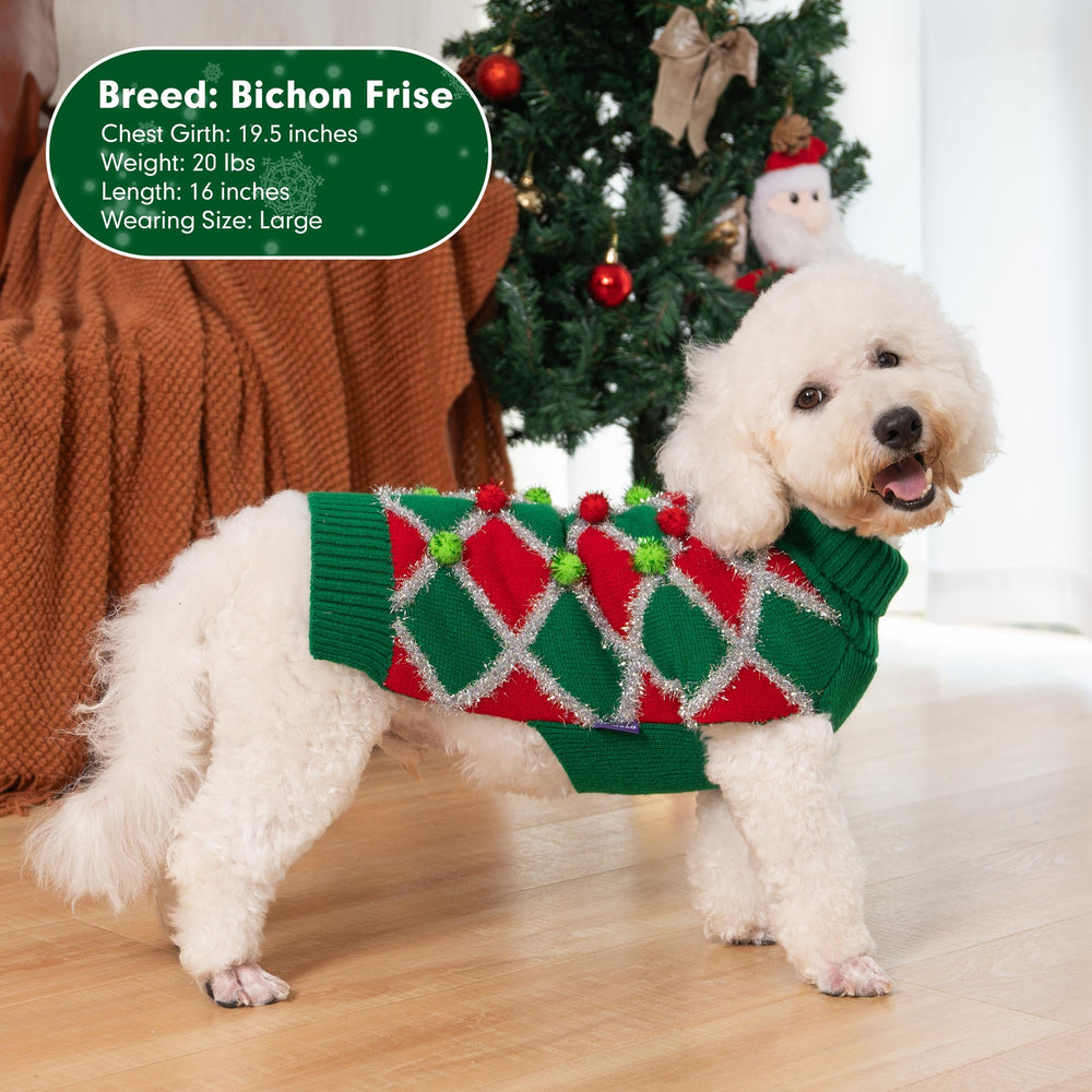 Uso doméstico de la sudadera verde cyeollo para perro xxxl, ideal para quedarse en casa.