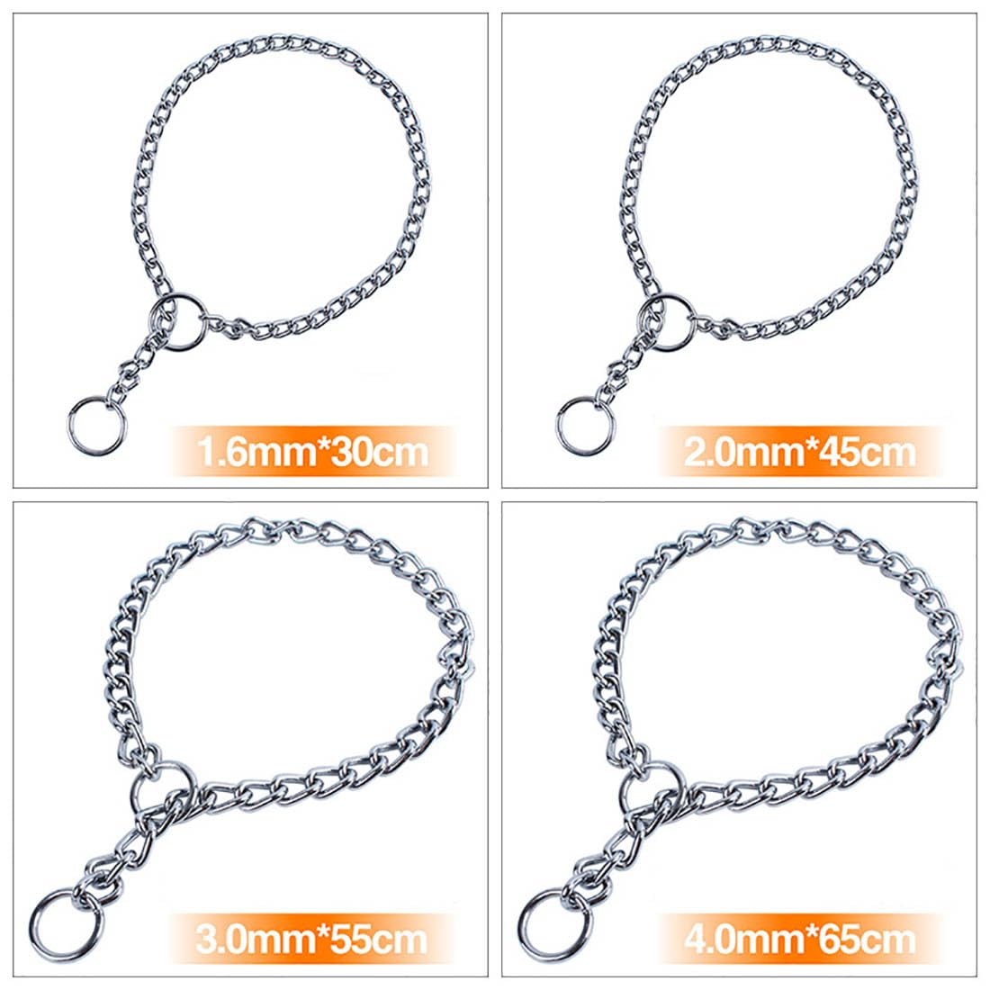 Cyhaen collar de cadena XL peso 227 g para control ligero