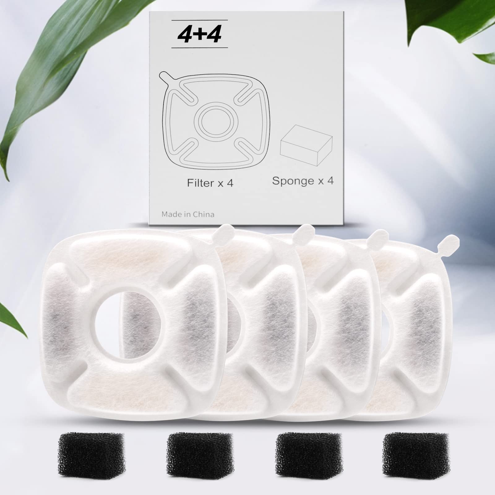 Mantenimiento sencillo con filtros Cylomert para fuentes de mascotas.