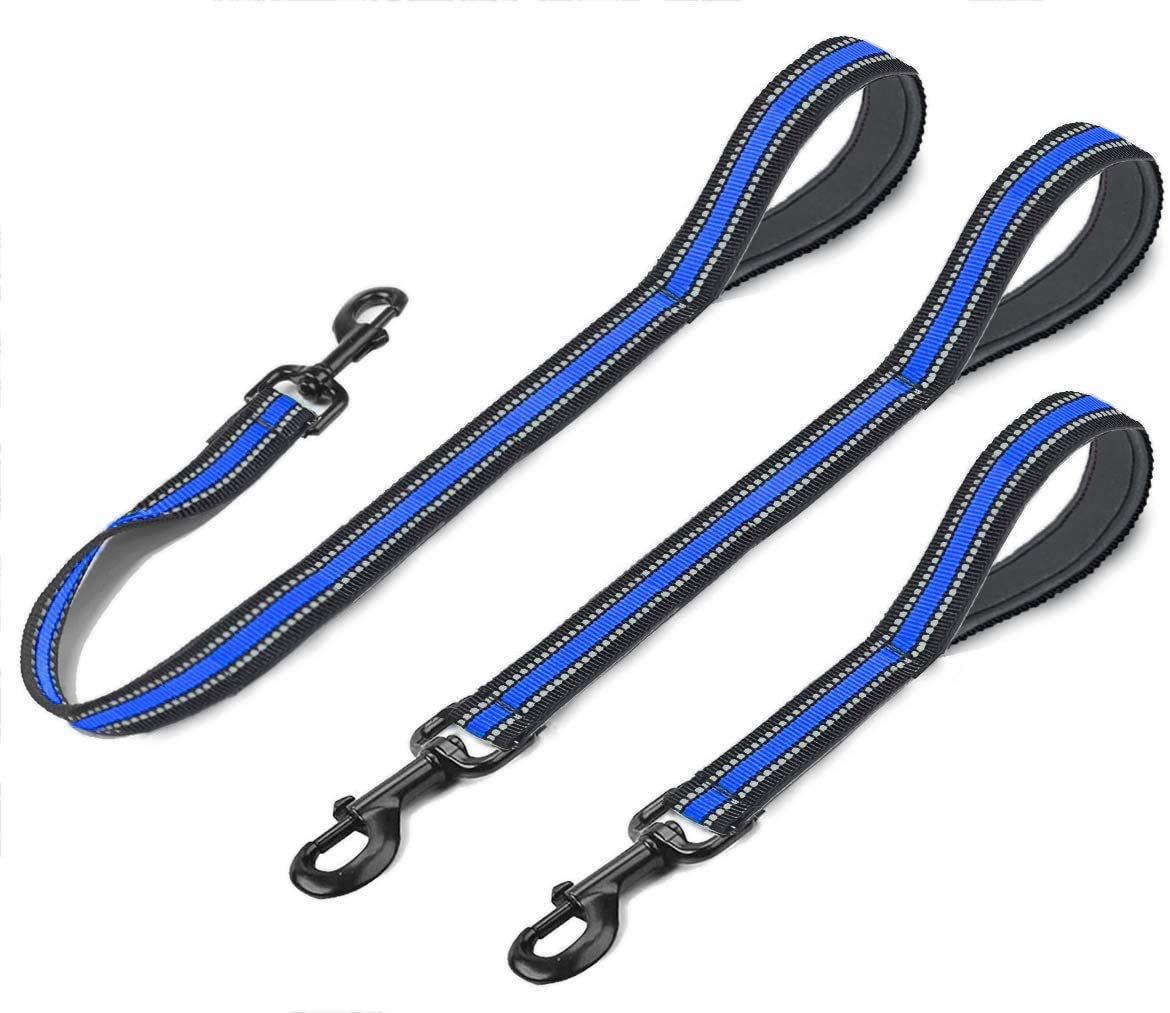 Cymiler, correa corta para perro con asa acolchada, paseo cómodo y control cercano.