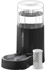 CZPET bebedero automático para perros con filtro, 8 L, suministro continuo de agua.