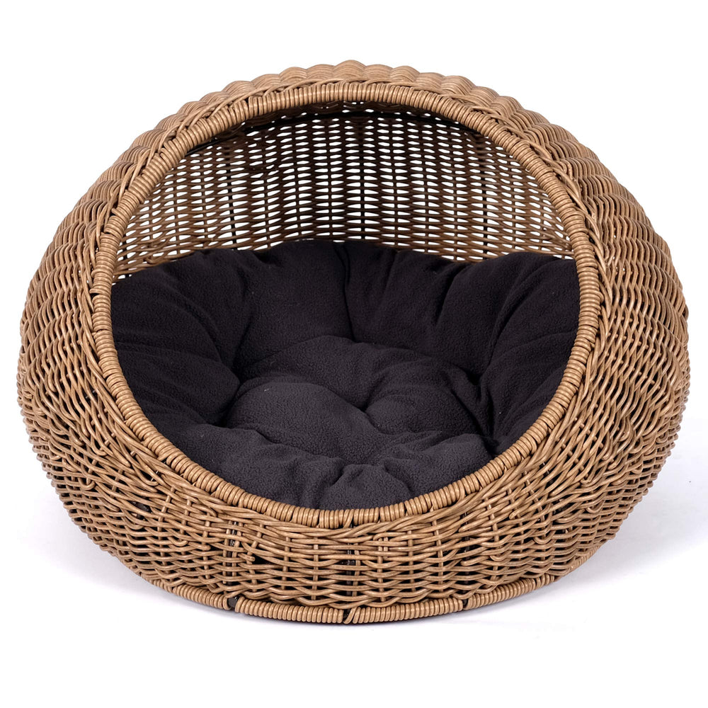 D+GARDEN cesto-mimbre-lavable: limpieza rápida sin complicaciones.